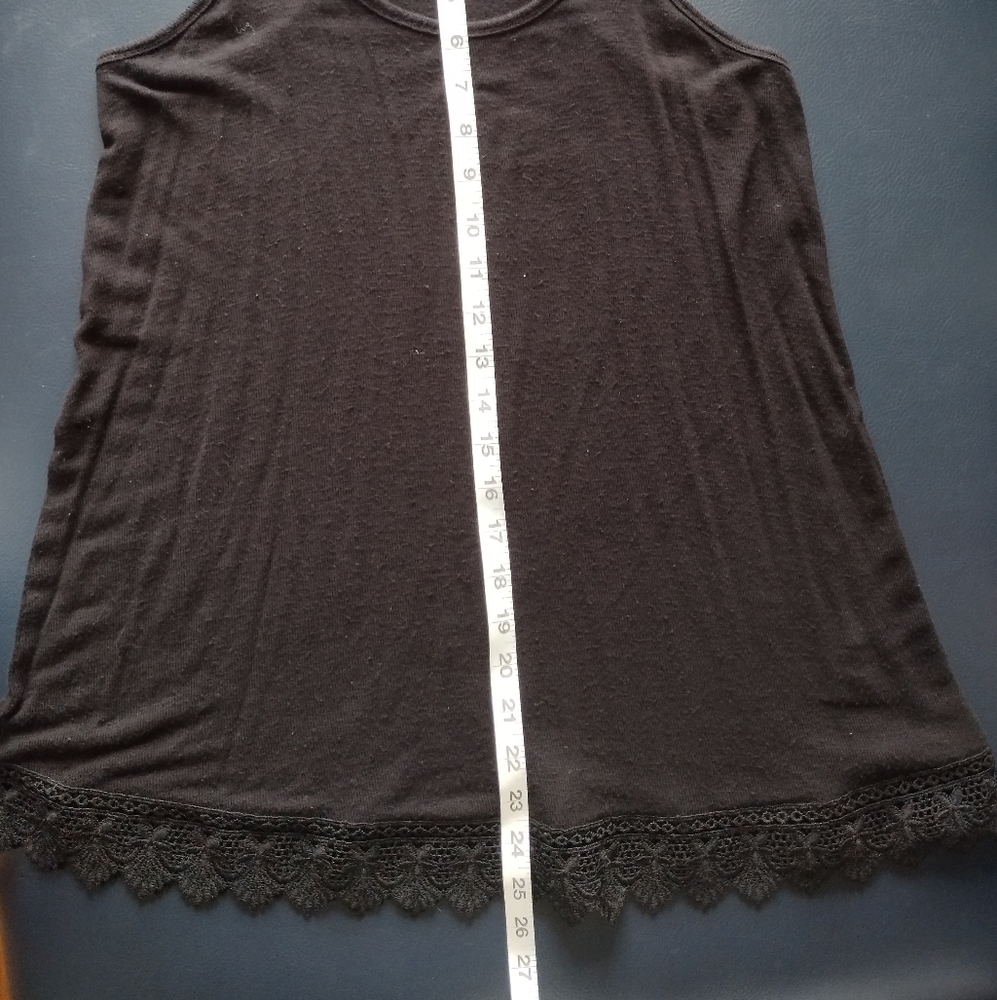 BLACK RACER BACK STRAPPY TUNIC - Picture 4 of 4